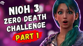 Nioh 3 Zero Death Challenge | Full 100% Walkthrough - Part 1