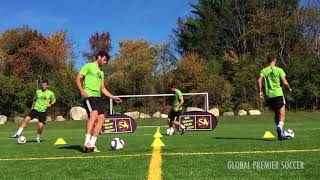 Global Premier Soccer (Soccer Assassin) - Echauffement maîtrise de balle