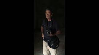 Inside an abandoned water tank in Kampong Chhnang, Cambodia