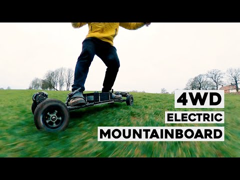 4WD Trampa Electric Board Hill Climbing