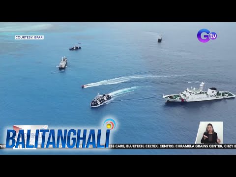 Mga Barko Ng BFAR Hinabol At Pinalibutan Ng Mga Barko Ng China Sa West