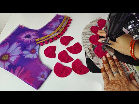 unique blouse design खास😍 और बेहतरीन ब्लाउज डिजाइन बनाना सीखे | blouse design cutting and stitching