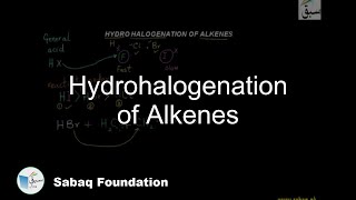 Hydrohalogenation of Alkenes