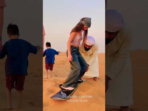 Welcome Dubai desert safari #desertadventures #desertsafari #traverseedudesert ￼