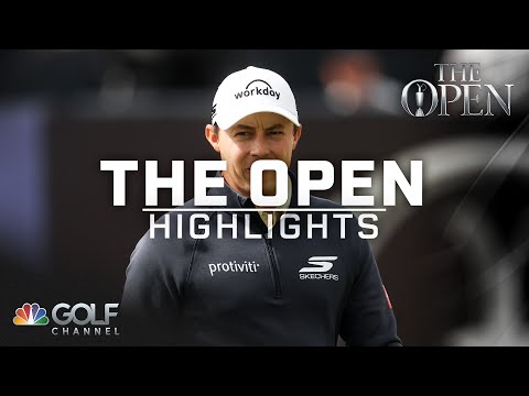 Matt Fitzpatrick chips in again for eagle, The Open co-lead | Golf Channel