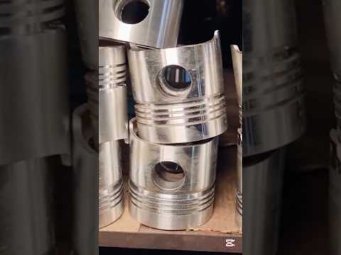 High Quality Enegine Pistons Manufacturing #viralvideo #pistons #manufacturing