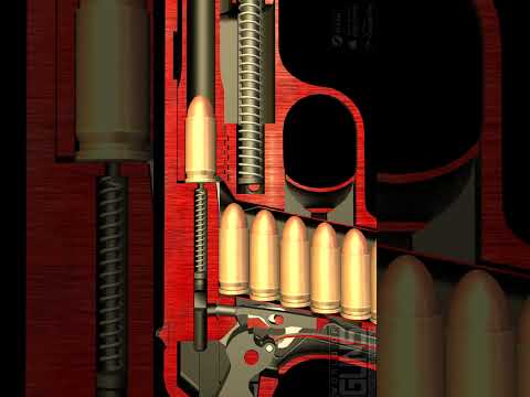 Browning No. 2 — Cutaway Slow-Motion Shot #firearmseducation #gundesign #slowmotion