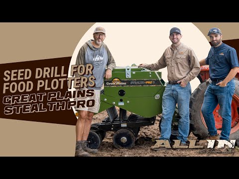 Seed Drill For Food Plotters - Great Plains Stealth Pro
