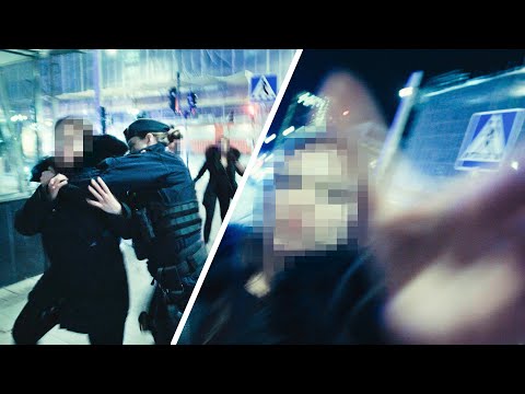Blir attackerad med Polisen | Riley Praktiserar