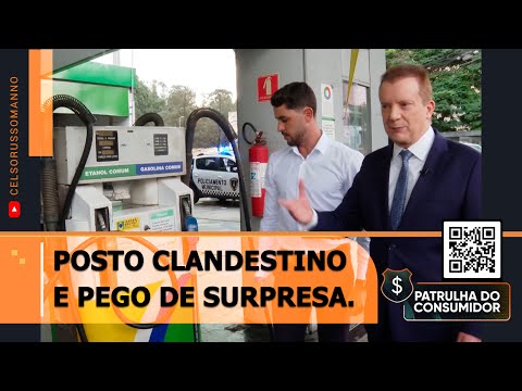 POSTO CLANDESTINO E PEGO DE SURPRESA.
