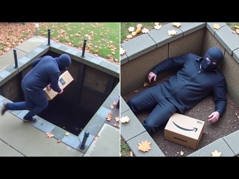 When Porch Pirates Get Instant Karma