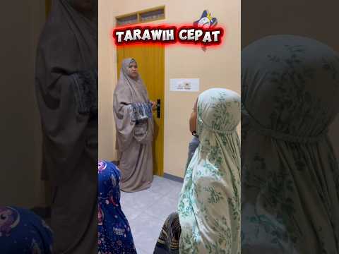 Ketinggalan Solat Tarawih #tarawihcepat