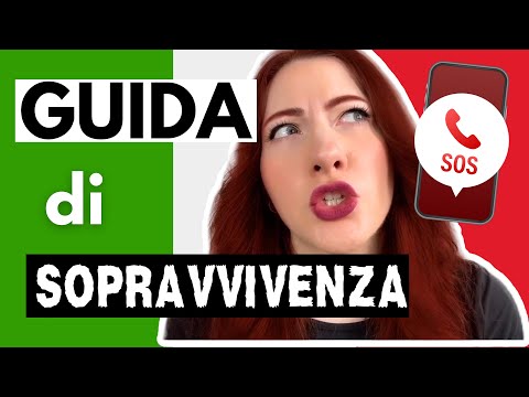 30 Parole e Frasi che DEVI Conoscere per Muoverti Senza Problemi in Italia nel 2025 | Guida 🚗 🇮🇹