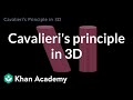 Understanding Cavalieri's Principle