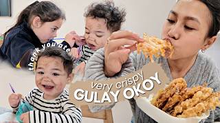 PINAG TRIPAN SI INDI NI ATE! NAG UNWIND KAMI NI BUNSO! VERY CRISPY GULAY OKOY! ❤️ | rhazevlogs