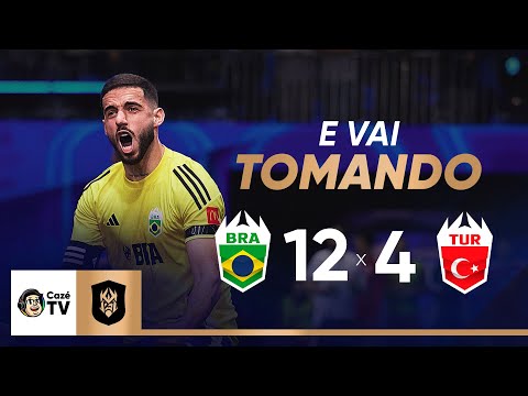 MELHORES MOMENTOS: COPA DO MUNDO KINGS LEAGUE | BRASIL 12 X 4 TURQUIA