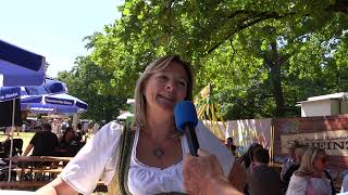 Interview Wiesnstadträtin Anja Berger - Eröffnung Magdalenenfest und  Münchner Stubn Oktoberfest