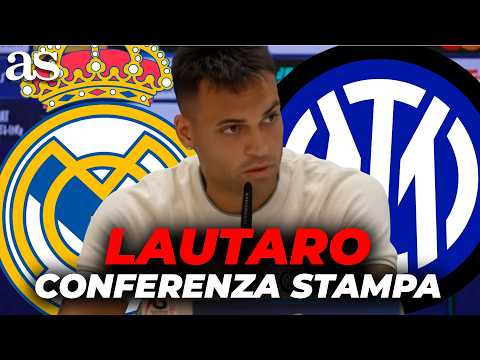 LAUTARO MARTÍNEZ, CONFERENZA STAMPA COMPLETA oggi prima di REAL MADRID - INTER | CHAMPIONS LEAGUE