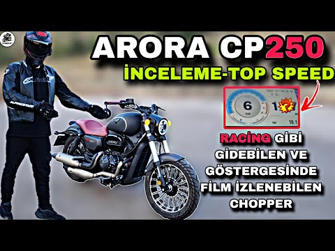 250cc RACİNG İLE KAPIŞIR !.. ARORA CP250 İNCELEME VE TOP SPEED & HEM RETRO HEM TEKNOLOJİK ARAYANLARA