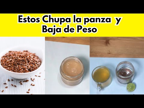 Chupa Pansa y Elimina Kilos Con Esta Mezcla De Ingredientes