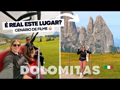 Você PRECISA conhecer este lugar na Itália! 🇮🇹 A trilha mais SURREAL das Dolomitas