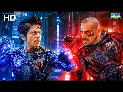 असली Ra.One | Game Over 😈⚡ | SRK vs Ra.One Final Battle | SRK Action Scene | Sci-Fi + Action Blast