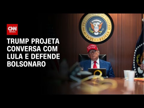 ​Trump defende Bolsonaro e cogita conversar com Lula | CNN 360º