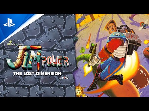 QUByte Classics: Jim Power: The Lost Dimension by PIKO - Launch Trailer | PS5 & PS4 Games