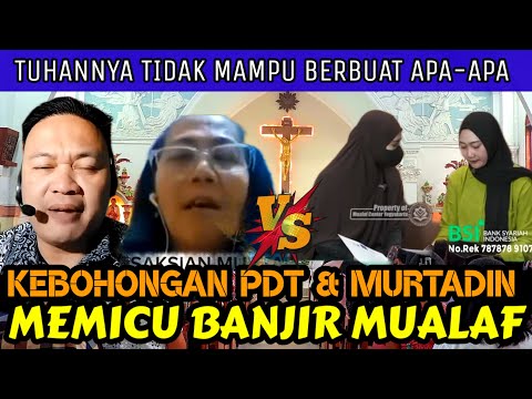 Gak nipu gak laku ‼️PDT & MURTADIN LANCARKAN AKSI TIPU-TIPU JUSTRU BIKIN JEMAAT GEREJA PADA MUALAF