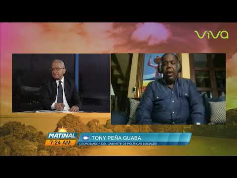 Tony Peña Guaba, Gestión primer año en Gabinete de Política Social - Matinal