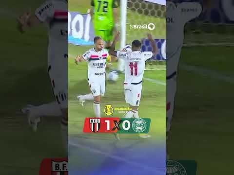 GOLS DE BAGGIO E LUCAS DIAS NO ESTÁDIO SANTA CRUZ | BOTAFOGO-SP X CORITIBA | BRASILEIRÃO B