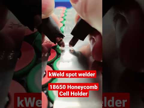 kWeld Next level battery spot welder - 18650 Honeycomb Cell Holder