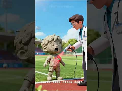 Gawat, aku jadi manusia batu #animasi #kartun #shortvideo
