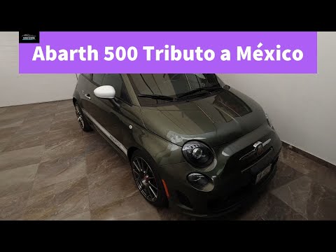 Fiat 500 Abarth Tributo a México. Tan difícil de convivir como de olvidar