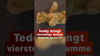 Dieser Teddybär von Steiff wurde nie geliebt 🧸 | Bares für Rares #shorts #classic