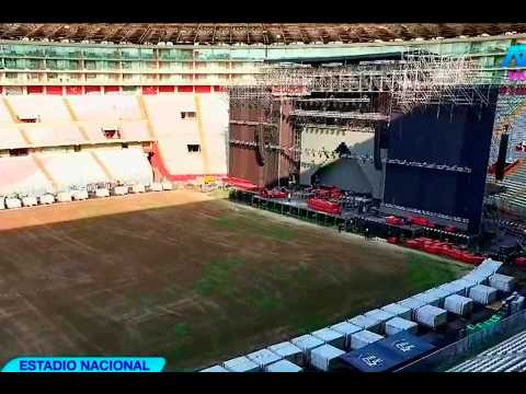IPD afirmó que resembrado del campo está casi al 100 % pese a que se vienen más shows en el Nacional