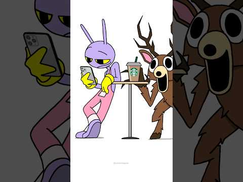 What happened?😱99 Nights in the Forest & TADC JAX Animation Meme #roblox #cartoon #shorts