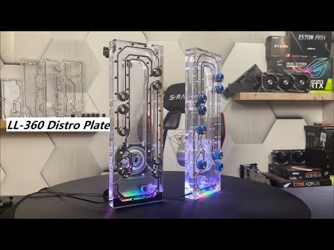 Machining and making the LL-360 Distro plate