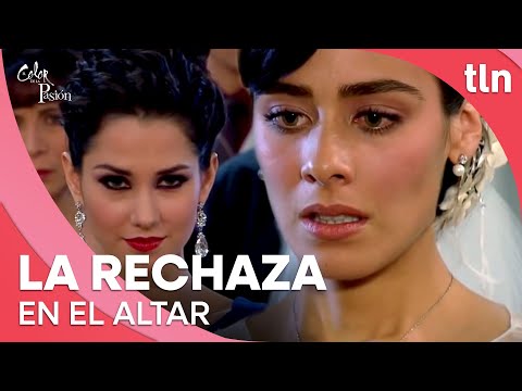 El color de la pasión: Rodrigo humilla a Lucía en el altar | C-10 | Tlnovelas