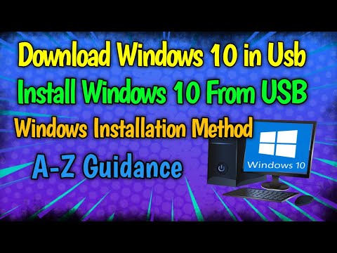 Download & Install Windows 10 Free || Boot USB