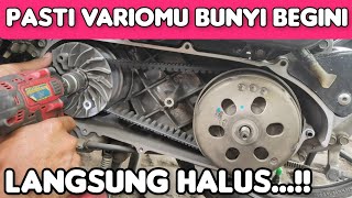 Penyebab CVT Vario 150 bunyi berisik..