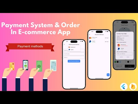 Add Payment Method & Place Order in E-Commerce App Flutter Firebase