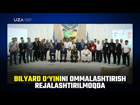 Bilyard o`yinini ommalashtirish rejalashtirilmoqda