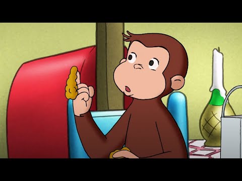 キッチンのジョージ 🐵 おさるのジョージ