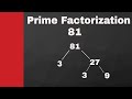 Prime Factorization and Exponents