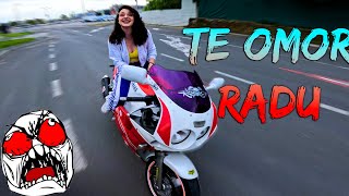 PRIETENII MEI REACTIONEAZA LA NOUA MEA MOTOCICLETA DIN 1990