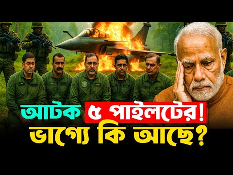 কি হবে সেই ৫ পাইলটের - India Pakistan News Update