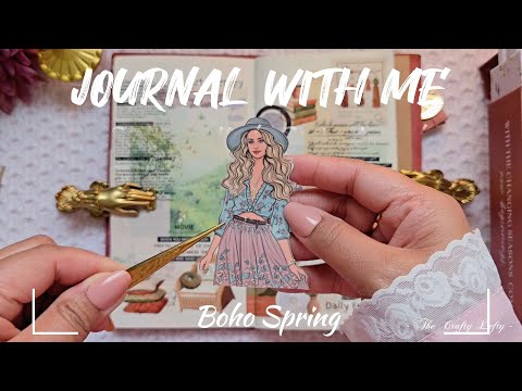 ASMR Journaling | Boho Spring