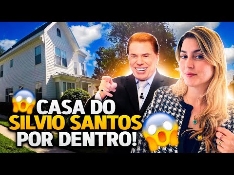 Como é a casa Silvio Santos por dentro? Entramos na Casa do vizinho do Silvio com a mesma planta.
