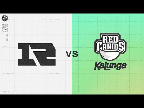 RNG vs RED｜2022 Mid-Season Invitational Group Stage Day 5 Game 9